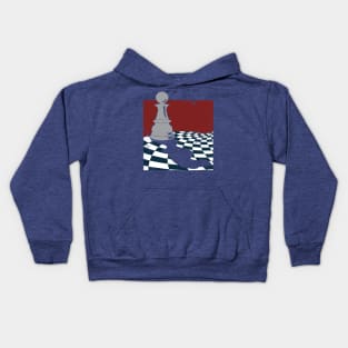 chess pieces retro gift 2 Kids Hoodie